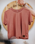 T-shirt crop